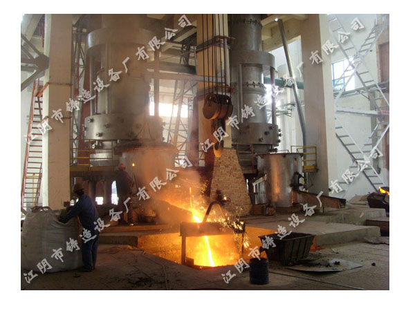 Two-shift outside cooling cold wind cupola