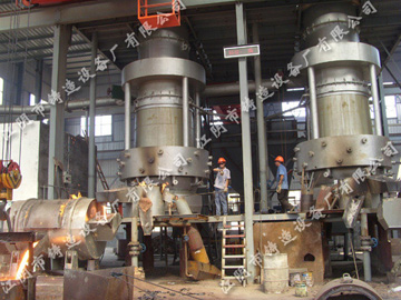 10t/h two-shift cupola of Peixian Dongming