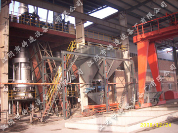 Automatic material feeding machine in Langfang Oulong Trade