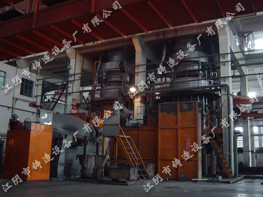 10t/h long service life cupola of Yunei Power