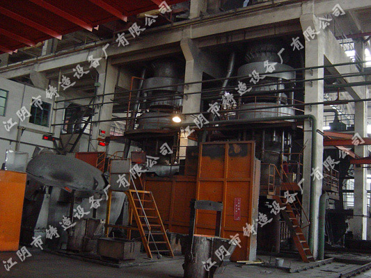 10t/h long service life cupola of Yunei Power