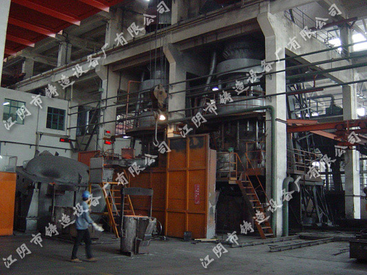 10t/h long service life cupola of Yunei Power