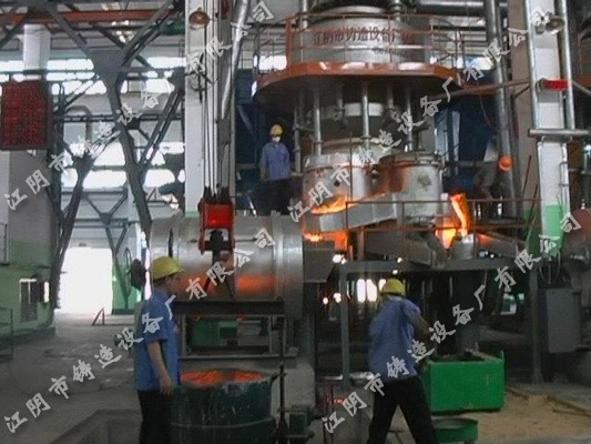 10t/h long service life cupola of Yuchai