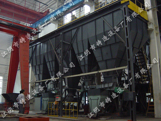 10t/h two-shift cupola of Weichai