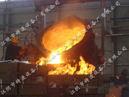 10t/h two-shift cupola of Jiangxi Copper Corporation