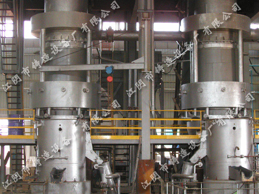 10t/h two-shift cupola of Jiangxi Copper Corporation