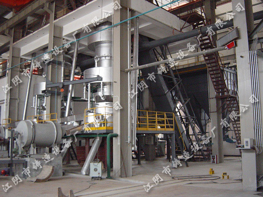 7t/h long service life cupola of JAC Motors