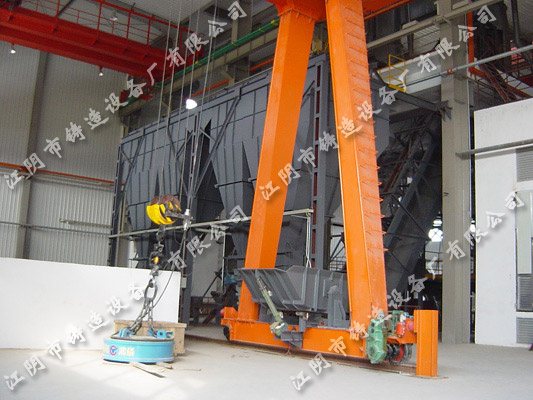 7t/h long service life cupola of JAC Motors