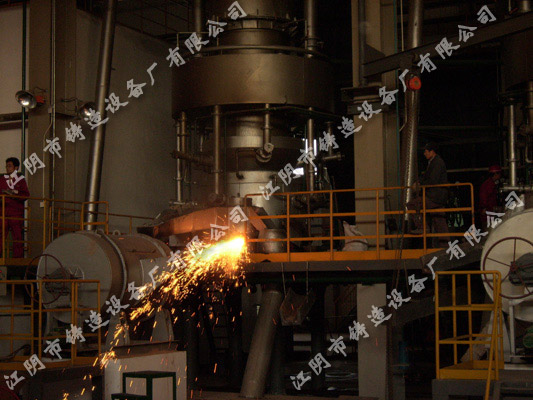 7t/h long service life cupola of JAC Motors