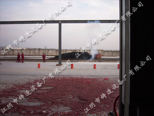 7t/h long service life cupola of JAC Motors