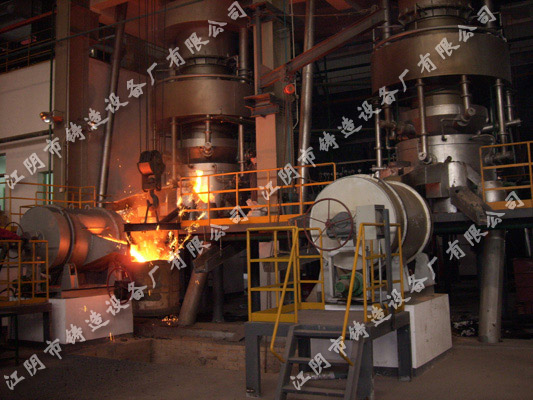 7t/h long service life cupola of JAC Motors