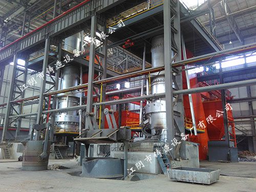 30t/h cupola of Xian Yuyang