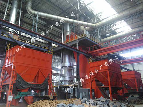 30t/h cupola of Xian Yuyang