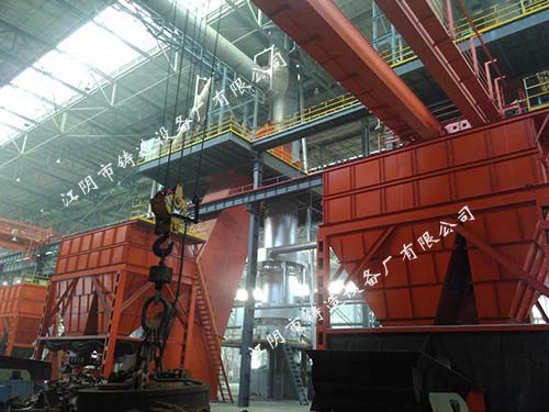 30t/h cupola of Xian Yuyang