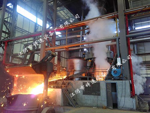 30t/h cupola of Xian Yuyang