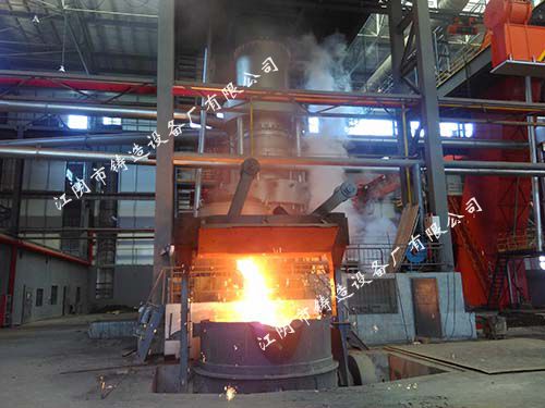 30t/h cupola of Xian Yuyang